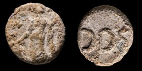 Monetiform Lead, Uncertain Tessera, 1st century - 17 mm / 4.59 gr.