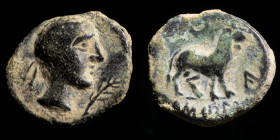 Castulo, Cazlona (Jaén), Ae Semis  18 mm / 4.37 gr.