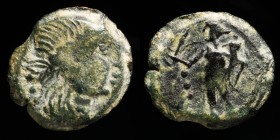 Cordvba (Cordoba) Ae Semis, Julius Caesar Times  18 mm / 4.01 gr.