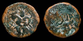 Ebusus, Ibiza Ae Calco (Neopunic ´aleph)  22 mm / 6.76 gr.