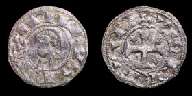 Dinero Alfonso I of Aragon, Toledo Mint (BAU 56) - 17 mm / 0,89 gr.