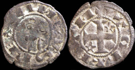 Dinero Alfonso I of Aragon, Toledo Mint (BAU 56) - 17 mm / 0,74 gr.