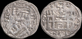 Dinero Alfonso VIII, Ceca Star (BAU 393) - 17 mm / 0,93 gr.