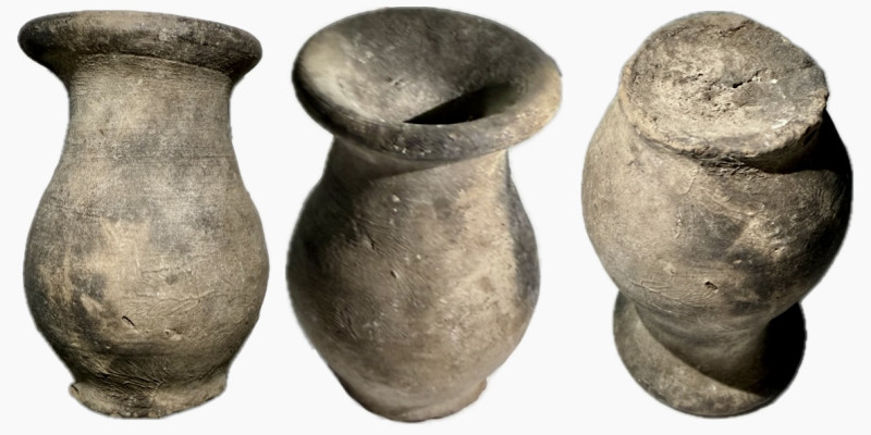 Ancient Roman carved stone water jug 
(1st-2nd century)67.78g, 60.3mm