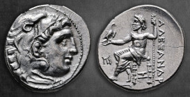 Kings of Macedon. Abydos. Alexander III "the Great" 336-323 BC. Struck under Antigonos I Monophthalmos . Drachm AR
