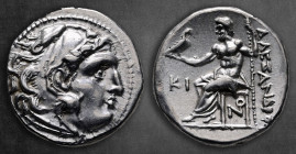 Kings of Macedon. Lampsakos. Alexander III "the Great" 336-323 BC. Struck under Antigonos I Monophthalmos, as Strategos of Asia . Drachm AR