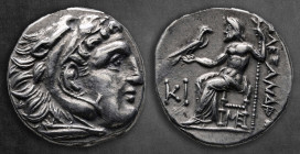 Kings of Macedon. Lampsakos. Alexander III "the Great" 336-323 BC. Struck under Antigonos I Monophthalmos, circa 310-301 BC. Drachm AR