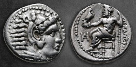Kings of Macedon. Miletos. Alexander III "the Great" 336-323 BC. Drachm AR