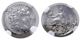 Kings of Macedon. Miletos. Alexander III "the Great" 336-323 BC. Drachm AR
