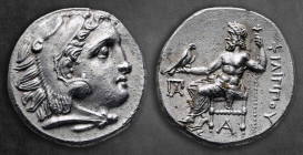 Kings of Macedon. Kolophon. Philip III Arrhidaeus 323-317 BC. Drachm AR