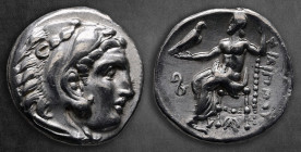 Kings of Macedon. Lampsakos. Philip III Arrhidaeus 323-317 BC. Drachm AR