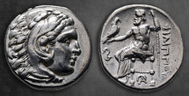 Kings of Macedon. Lampsakos. Philip III Arrhidaeus 323-317 BC. Drachm AR
