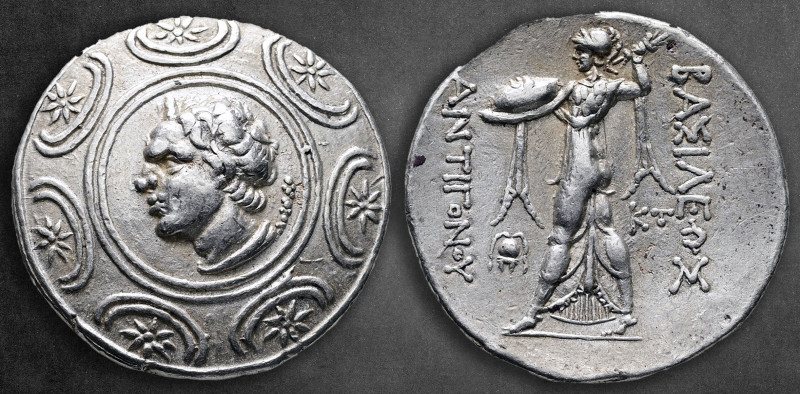 Kings of Macedon. Amphipolis. Antigonos II Gonatas 277-239 BC.
Tetradrachm AR
...