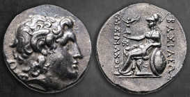Kings of Thrace. Kalchedon. Macedonian. Lysimachos 305-281 BC. Tetradrachm AR