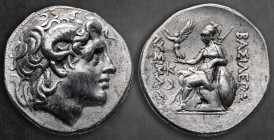 Kings of Thrace. Lampsakos. Macedonian. Lysimachos 305-281 BC. Tetradrachm AR