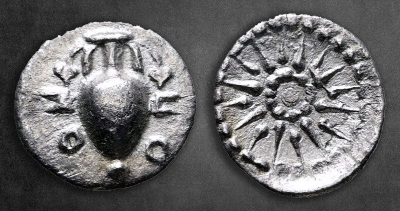 Lokris. Locri Opuntii (Epicnemidii) circa 340-330 BC. 
Obol AR

11 mm, 0,58 g...