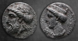 Paphlagonia. Kromna circa 350-330 BC. Drachm AR