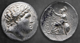Kings of Pergamon. Pergamon. Attalos I 241-197 BC. In the name of Philetairos. Tetradrachm AR