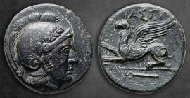 Troas. Assos circa 300-250 BC. Bronze Æ