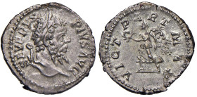 § Settimio Severo (193-211) Denario - Testa laureata a dx - R/ La Vittoria andante a sx - RIC 295 (g 3,55)

Status: SPL

Notes: Please, note that ...