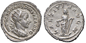 § Gordiano III (238-244) Antoniniano -Busto radiato a dx - R/ Letizia stante a sx - AG (g 4,47)

Status: SPL-FDC

Notes: Please, note that Nomisma...