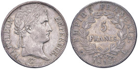 FRANCIA Napoleone I (1804-1815) 5 Franchi 1812 L Bayonne - Gadoury 584 AG (g 24,70)

Status: BB-SPL

Notes: