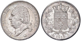 FRANCIA Luigi XVIII (1814-1824) 5 Franchi 1819 B Rouen - KM 711.2 AG (g 24,99)

Status: SPL

Notes: