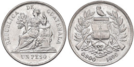 GUATEMALA Peso 1896 - KM 220 AG (g 25,08)

Status: SPL-FDC

Notes:
