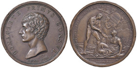 Napoleone Primo Console (1795-1815) Medaglia 1800 An. VIII Convenzione di Alessandria e Restaurazione della Repubblica Cisalpina - Opus: Carlo Lavy (s...