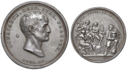 Napoleone (1795-1815) Medaglia An. III 1800 Attentato a Bonaparte nella Rue Saint-Nicaise - Opus: L. Manfredini - Bramsen n. 77 - MA (g 75,31 - Ø 59 m...