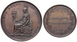 MILANO Medaglia 1813 Accademia Reale delle Belle Arti di Brera, commissioni straordinarie - Opus: Luigi Manfredini - Turricchia Ventennio Napoleonico ...