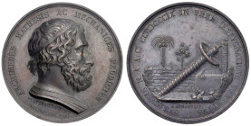 NAPOLI Ferdinando II di Borbone (1830-1859) Medaglia 1830, uomini illustri del Regno delle due Sicilie. Opus: V. Catenacci - A. Arnaud D'Auria 169 BR ...