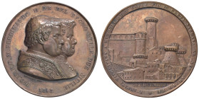 NAPOLI Ferdinando II di Borbone (1830-1859) Medaglia 1848 Dedica dell'armata napoletana a papa Pio IX, esule a Gaeta - Opus: V. Catenacci - Bartolotti...