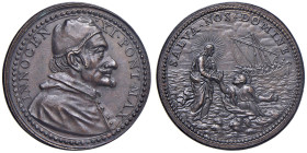 Innocenzo XI (1676-1689) Medaglia 1677 senza data - Opus: Giovanni Hamerani - Lincoln n. 1389 AE (g 16,37 - Ø 30 mm) RR Riconio postumo.

Status: FD...