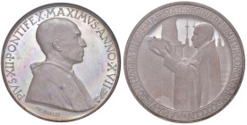 Pio XII (1939-1958) Medaglia An. XVII (1955) - Opus: Mistruzzi Rinaldi 149 AG TOP POP, miglior esemplare certificato NGC, in slab MS 66 n° 5791060-005...