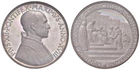 Pio XII (1939-1958) Medaglia An. XVIII (1956)- Opus: Mistruzzi - Rinaldi 150 AG TOP POP, miglior esemplare certificato NGC, in slab MS 66 n° 5791060-0...