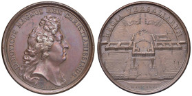 FRANCIA Luigi XIV (1643-1715) Medaglia 1680 - Divo 184 AE (g 30,20 - Ø 41,5 mm) Coniazione del 1815-1830. Pulita al D/.

Status: SPL

Notes: