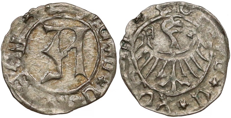 Ks. Kozielskie, Konrad VII Biały (1416-1450) Halerz Koźle - litera A - piękny
 ...