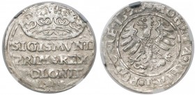 Zygmunt I Stary, Grosz Kraków 1529 - NGC AU58
