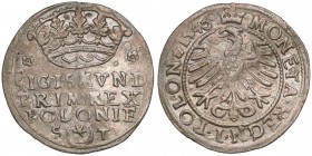 Zygmunt I Stary, Grosz Kraków 1546 ST - rozety po bokach