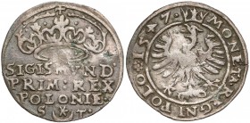 Zygmunt I Stary, Grosz Kraków 1547 - leżące 4