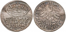 Zygmunt I Stary, Grosz Kraków 1548 - POLONI ostatni - rzadki R3