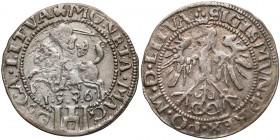 Zygmunt I Stary, Grosz Wilno 1536 - styczeń - litera I - duże Kolumny
