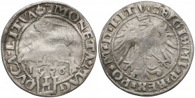 Zygmunt I Stary, Grosz Wilno 1536 - marzec - litera M - krzyżyki