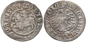 Zygmunt I Stary, Półgrosz Wilno 1518 - błąd MONTEA