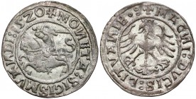Zygmunt I Stary, Półgrosz Wilno 1520 - z błędami RR