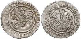 Zygmunt I Stary, Półgrosz Wilno 1527 - MONIETA - rzadki RR