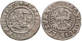 Zygmunt I Stary, Półgrosz Wilno 1527 - błąd SigismVAndi RR