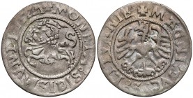 Zygmunt I Stary, Półgrosz Wilno 1527 - gotyckie A RR