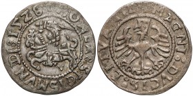 Zygmunt I Stary, Półgrosz Wilno 1528 - V pod Pogonią - MONEA - rzadki